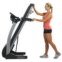 Lifespan TR1200i Treadmill Folded